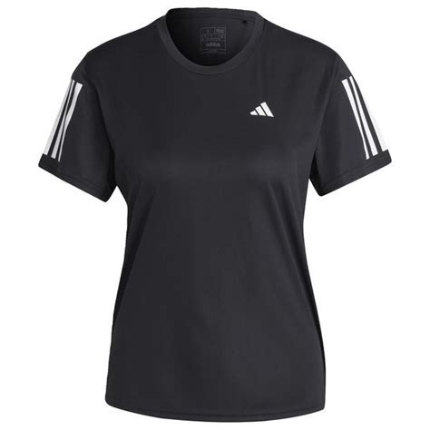 adidas laufshirt own the run tee schwarz weiß|Adidas Own the Run T.